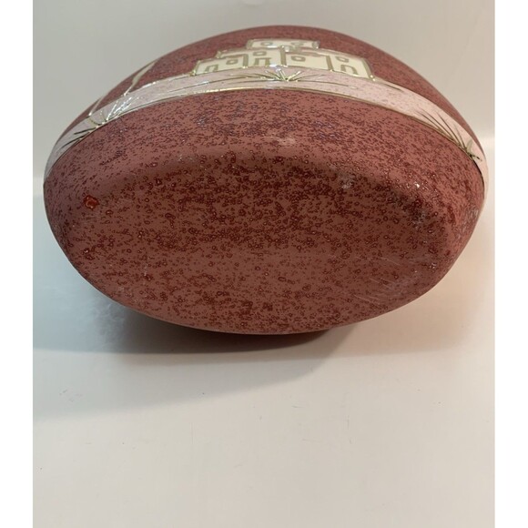 Southwest Native American Style Pottery Vase Enamel Gold Accents Inlay Veining - Picture 8 of 10